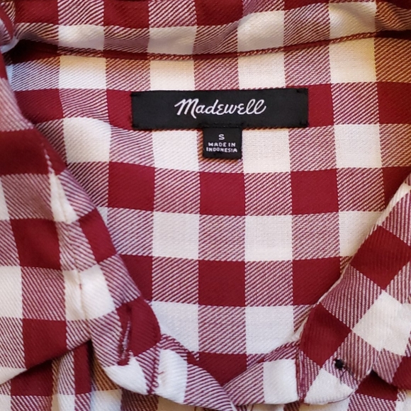 Madewell Central Shirt in Gingham Check - Picture 5 of 6